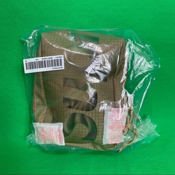 Supreme Bag Neck Pouch Tan SS2021 - Picture 2 of 5